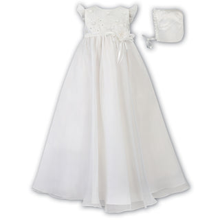 Sarah Louise Christening Gown 001042 Ivory