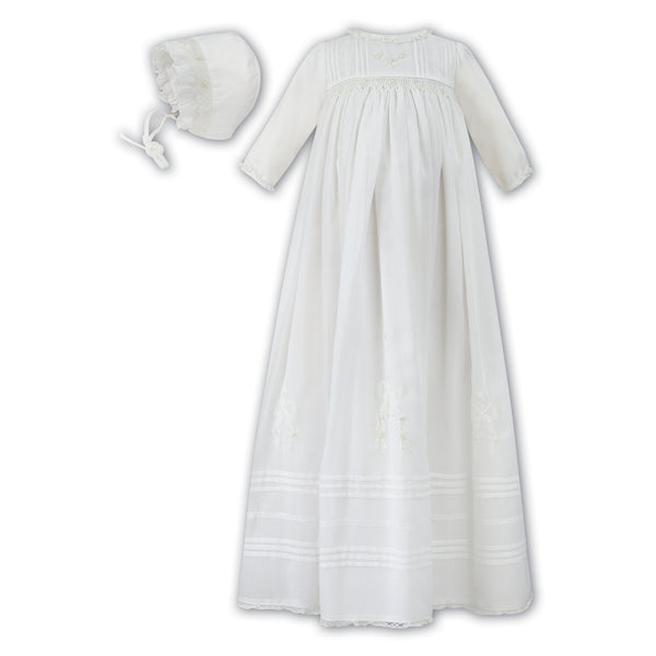 Sarah Louise Christening Gown 001169 Ivory