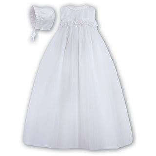Sarah Louise Christening Gown 090 White