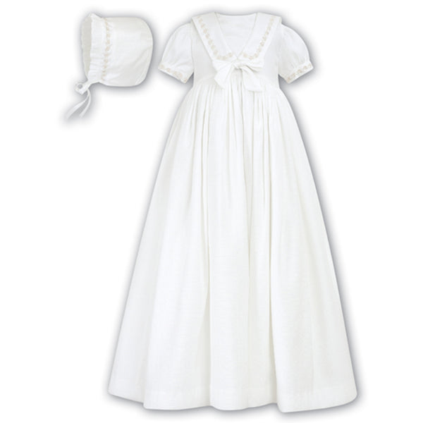 Sarah Louise Christening Gown 092 Ivory