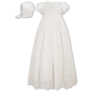 Sarah Louise Christening Gown 094 Ivory