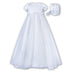 Sarah Louise Christening Robe And Bonnet 001149 White