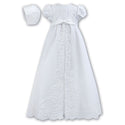 Sarah Louise Christening Robe And Bonnet 001165 White