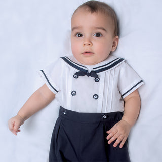 Sarah Louise Romper 011875 Worn By Baby