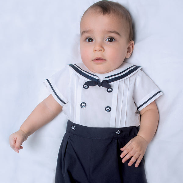 Sarah Louise Romper 011875 Worn By Baby