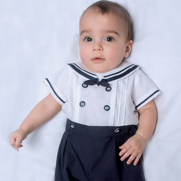 Sarah Louise Romper 011875 Worn By Baby