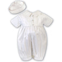 Sarah Louise Romper And Hat 002214 Ivory