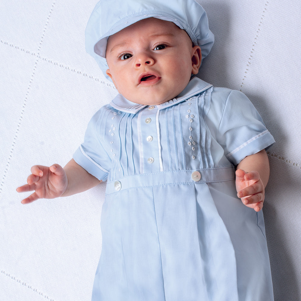 Sarah Louise Romper And Hat 011442 Worn By Baby