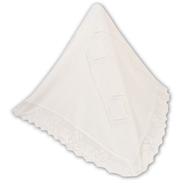Sarah Louise Shawl 000007 Ivory.