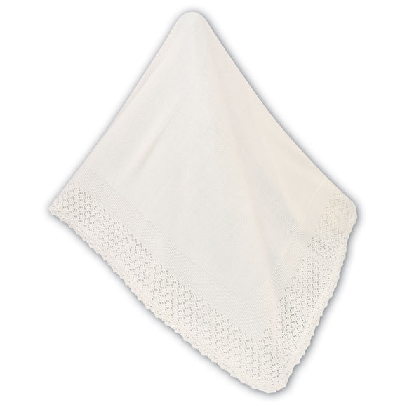 Sarah Louise Shawl 000008 Ivory
