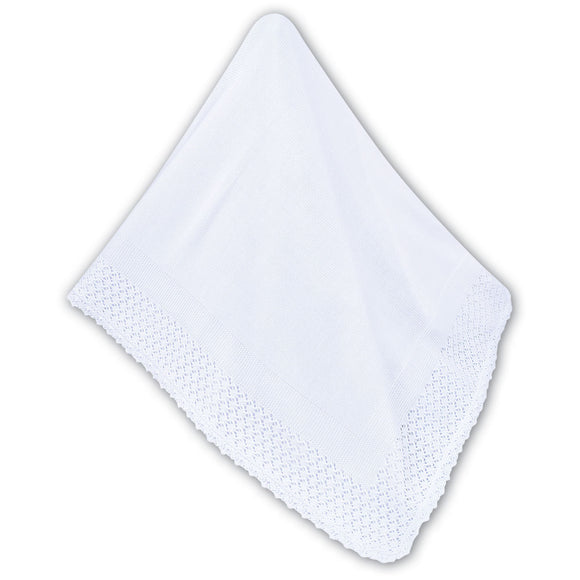 Sarah Louise Shawl 000008 White