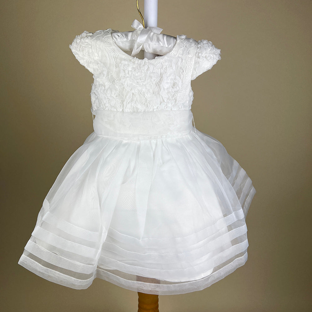 Sevva Mode De Paris Girls Party Dress ABIGAIL White