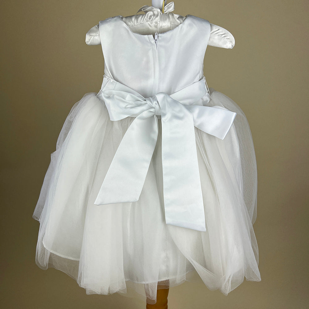 Sevva Mode De Paris Girls Party Dress CINDY Ivory Back