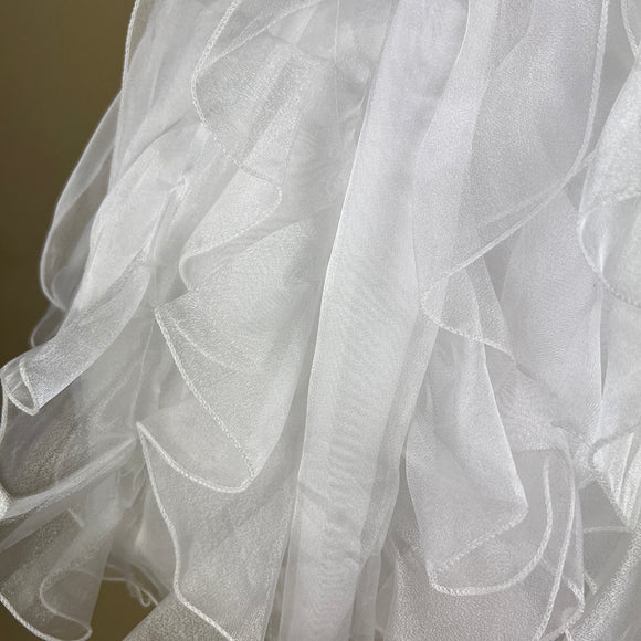 Sevva Mode De Paris Girls Party Dress ELLI Ivory Detail Bottom