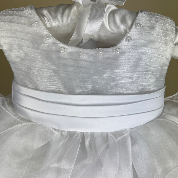 Sevva Mode De Paris Girls Party Dress ELLI White Detail Top