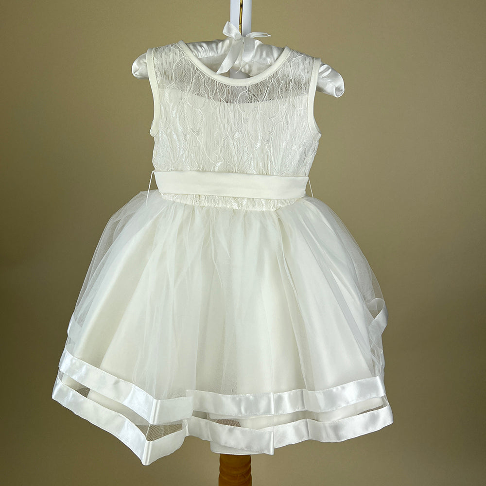 Sevva Mode De Paris Girls Party Dress HONEY Ivory