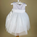 Sevva Mode De Paris Girls Party Dress PC1025B White Lilac