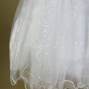 Sevva Mode De Paris Girls Party Dress WILLOW Ivory Detail Bottom