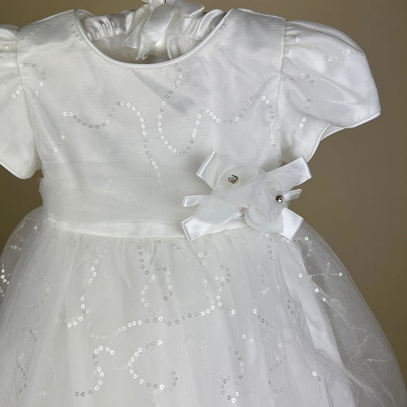 Sevva Mode De Paris Girls Party Dress WILLOW White Detail Top